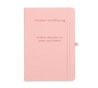 Joester Wellbeing A5Journal-5 Inspirational Quotes-12 Colours (Pretty in Pink - Quote One)