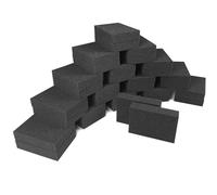 Joewuzun Foam Card Dividers - 24 PCS Multifunction Foam Dividers for Trading Cards Shock Absorbing Foam Block for Sport Playing Game Card Packing Cases and Crafts