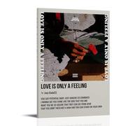 Joey Badass Love Is Only A FeelingPainting Art Poster Canvas Art Wall Decoration Home Bedroom Aesthetics Painter Living Deco Strong Wall Painting Room DecoratedFrame-style12x18inch(30x45cm)