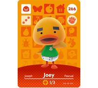 Joey - Nintendo Animal Crossing Happy Home Designer Amiibo Card - 266
