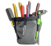 Joey Pouch | Clip-On Tool Belt Bag for Tools, Screws, and Nails - Great for an Electrician, HVAC Tech, Plumber, Carpenter, Contractor, Handy Man, and Any Tradesperson Who Wears a Small Utility Pouch