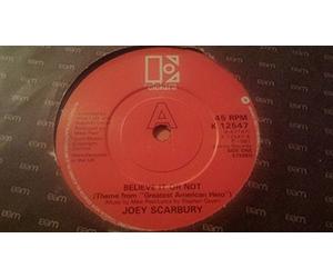 Joey Scarbury - Believe it or not - Theme from American hero - Little bit of us