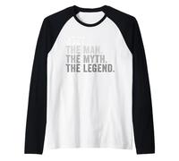 Joey The Man The Myth The Legend First Name Raglan Baseball Tee