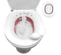 Joey&Viggy Foldable Sitz Bath for Toilet | Bath Sitz for Hemorrhoids & Postpartum Essentials | Comfortable Sitz Baths for Pregnant Women, Yoni Steam & Hemorrhoids Treatment | Portable Bidet