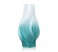 Joeyan Large Vase for Flower, 32.5cm Tall Vase Creative Ribbed Vases for Minimalist Modern Home Decor Flowers Decorative Vase for Living Room Wedding Dinner Table Office Bedroom
