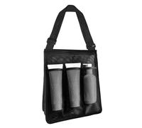 Joeyset Mesh Shower Caddy Bag - Portable Quick Dry Shower Tote with Zipper, Adjustable straps, Dorm Room & College Essentials, Hanging Bathroom Bag for Gym, Travel, Beach, Swimming, Camping