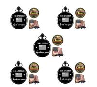 Jofanvin Gifts for Veterans,Pocket Watch for Veterans with Military ChanllengCoin,Best Veterans Day Gifts, C.Color C