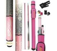 Jofarstep Carbon Fiber Pool Cue - 12.9mm, 14mm and 12.4mm, 2-Piece Billiard Cue Stick for Women/Men, Professional Break Cue for Snooker, 8-Ball, 9-Ball, Home & Club Use