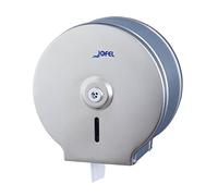 Jofel AE21300 - Classic Toilet Roll Holder in Satin Stainless Steel, Satin Stainless Steel