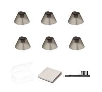 Jofi linkim 6 Counts GN Resound Sure Fit Hearing Aid Domes for Standard Receiver BTE Hearing Amplifier Ear Tips Domes