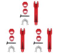 JOFUUM 3 Sets Multifunctional Faucet Wrench Tool for Bathroom Plumbing Repair Sink Repair Wrench