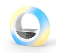 JOFUUM Sunrise Alarm Clock Wake Up Light Clock with Night Light Desk Clock for Heavy Sleepers Bedroom Sleep Aid