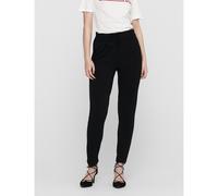 Women's trousers Only Poptrash life easy pant Noir Lx32