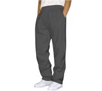 Joggers For Men Uk Tracksuit Jogging Bottoms Men'S Clothing Cargo Trousers Fleece Lined Lounge Pants Wide Leg Baggy Straight Leg Work Walking Chinos Thermal Track Suits Gym Elasticated Waist Open Hem