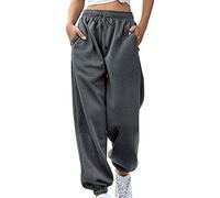 Joggers for Women Stretch Lightweight Tracksuit Bottoms Tapered Leg Drawstring Ladies Jogging Trousers Baggy High Waist Sweapants for Casual Hip Hop, Gym and Jogging