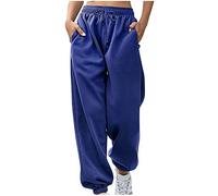 Joggers for Women Stretch Lightweight Tracksuit Bottoms Tapered Leg Drawstring Ladies Jogging Trousers Baggy High Waist Sweapants for Casual Hip Hop, Gym and Jogging