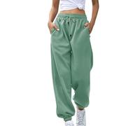 Joggers for Women Stretch Lightweight Tracksuit Bottoms Tapered Leg Drawstring Ladies Jogging Trousers Baggy High Waist Sweapants for Casual Hip Hop, Gym and Jogging