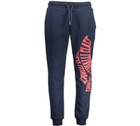 Joggers- male- Cavalli Class- Sweatpants- Blue- XL- Trousers XL