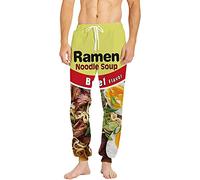 Jogging Bottoms Men Women Trousers 3D Ramen Chicken Noodle Soup Beef Joggers Sweatpants Unisex Pants Beef XL