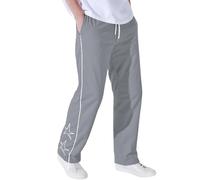 Jogging Bottoms Men's Baggy Waterproof Breathable Leisure Trousers Parachute Trousers Stars Graphic Hip Hop Y2K Streetwear Elastic Waist Sports Trousers Straight Leg Sweatpants Lightweight with