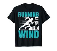 Jogging Running Like The Wind Runner Motivation T-Shirt
