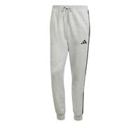 adidas Essentials Fleece Tapered Cuff 3-Stripes Joggers L Grey