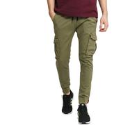 Jogging Trousers Alpha Industries Cotton Twill Vert 3XL