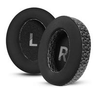 Joghaw Replacement Ear Pads for Headphones - Compatible for Philips SHP9500 | Premium Cooling Gel Headphone Replacement Ear Pads with Soft Memory Foam for Comfort - White Print