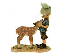 Joh. Vogler GmbH Bambi and I Pixie caresses fawn 15 cm figure goblin fairy mythical creatures