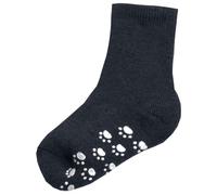 Joha - Kid's 721 Wool Sock Anti-Slip - Slippers size 23-26, blue
