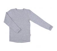 Joha - Kid's Shirt L/S Basic - Merino base layer size 100, purple/grey