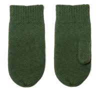 Joha, Kids Wool Gloves with Thumb 100% Wool, Dark Moss, 8-10 Years