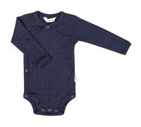 Joha Long-Sleeved Wool/Silk Bodysuit - Red - 0-3 Months