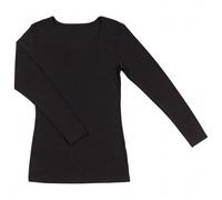 Joha - Women's Blouse L/S 85/15 - Merino base layer size S, black