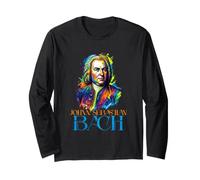 Johan Sebastian Bach Retro Long Sleeve T-Shirt