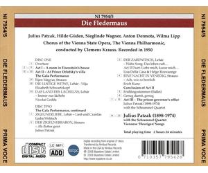JOHAN STRAUSS II: DIE FLEDERMAUS NEW CD