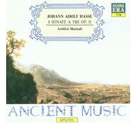 Johann Adolf Hasse: 6 Sonate a tre, Op.2