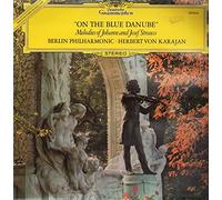 Johann and Josef Strauss - On The Blue Danube - Melodies, Berlin Philh, Karajan [Vinyl LP]