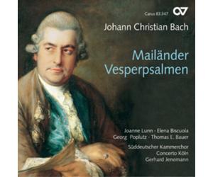 Johann Christian B Johann Christian Bach: Mailander Vesperpsal (CD) (US IMPORT)