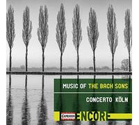 Johann Christian Bac - Concerto Koln Music of the Bach Sons - CD - N4z
