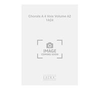 Johann Christian Bach: Chorals A 4 Voix Volume A2 1A24