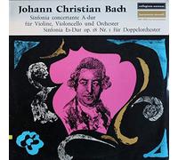 Johann Christian Bach , Collegium Aureum - Sinfonia Concertante A-dur Für Violine, Violoncello Und Orchester / Sinfonia Es-dur Op.18 Nr.1 Für Doppelorchester - Harmonia Mundi - HMS 30 695
