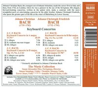 The Music Collection - J.C J.C.F BACH: KEYBOARD CONCERTOS
