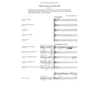 Johann Hermann Schein-Mache dich auf, werde licht-Soli ST, SSATB and Orchestra