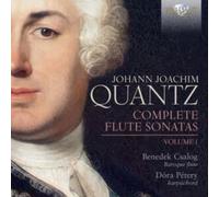 Benedek Csalog & Dóra Pétery – Quantz: Complete Flute Sonatas, Vol. 1 – CD (Edel)
