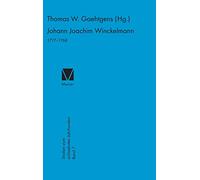 Johann Joachim Winckelmann (1717-1768) (Studien Zum Achtzehnten Jahrhundert)