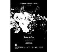 Johann Ludwig Krebs-Trio A-Dur-2 Violins [Flutes] and Piano