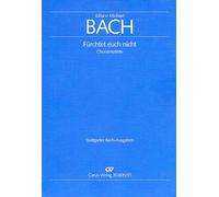 Johann Michael Bach-Fürchtet euch nicht-SATB/SATB and BC