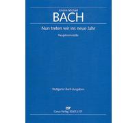 Johann Michael Bach-Nun treten wir ins neue Jahr-SATB/SATB and BC