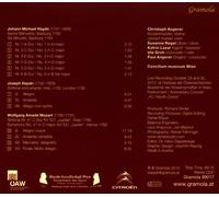 JOHANN MICHAEL HAYDN: MENUETTE; JOSEPH HAYDN: SINFONIA CONCERTANTE; MOZART: SYMP